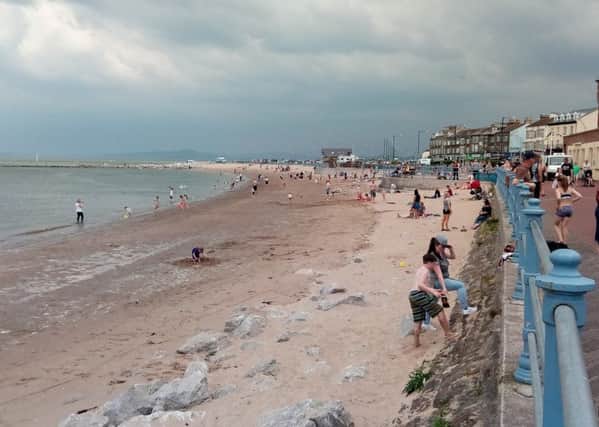 Morecambe's beaches have been rated 'good' for water quality.