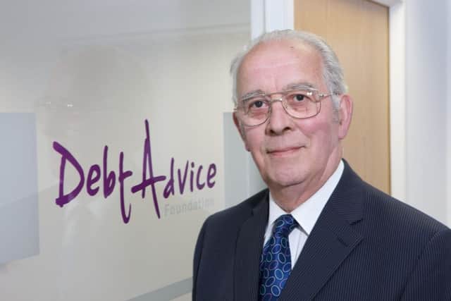 Dennis Benson, who helped to set up Debt Advice