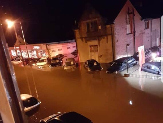 Calgate was hit badly by the flooding