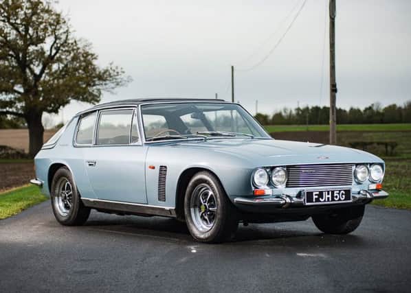 Eric Morecambe's Jensen Interceptor sold for Â£96,625 at a classic car auction. Picture: Silverstone Auctions.