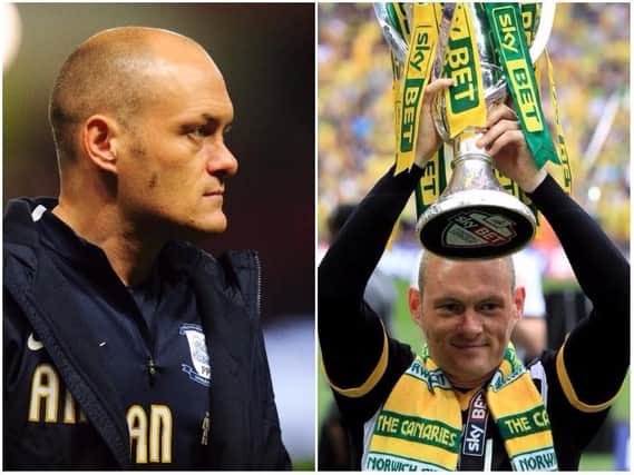 Then and now. Alex Neil won promotion to the Premier League during his time with Norwich.