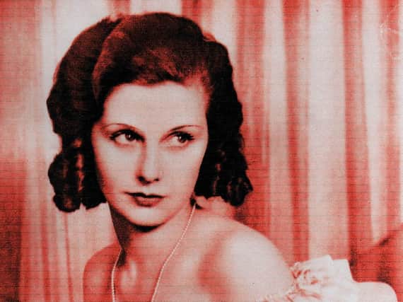 Lancashire actress and Hollywood star Belle Chrystall