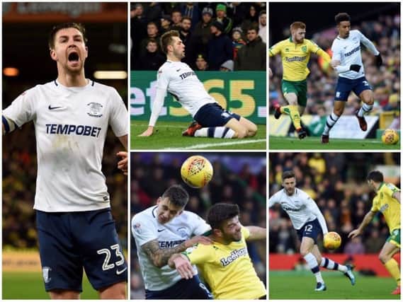 The best of the action as Preston drew with Norwich at Carrow Road.