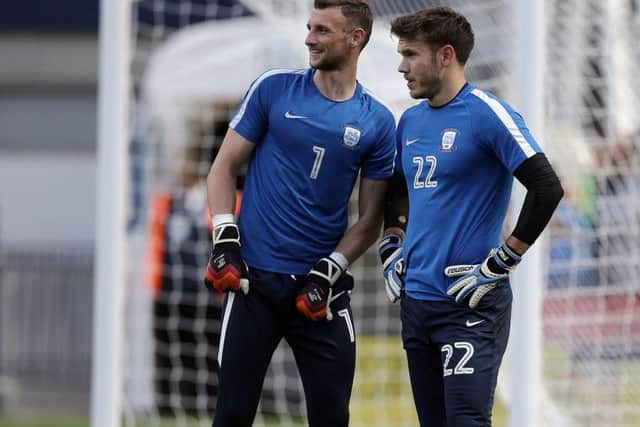 PNE's Declan Rudd and Tom Clarke bolster their match fitness