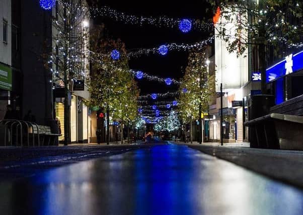 Christmas lights in Preston on Fishergate
Photo: Rijay Parmar