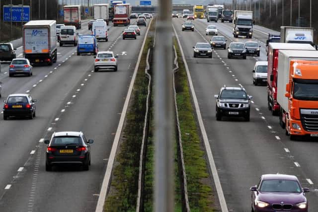 One in nine (11%) vehicles on UK motorways drift out of their lanes