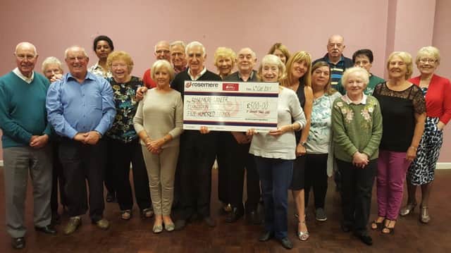 St Wilfrids Dance Group in Preston has donated Â£500 to Rosemere Cancer Foundation