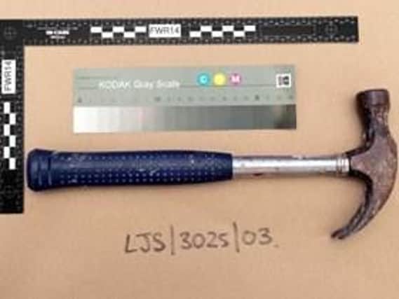 Officers have taken the unusual step in a bid to identify where the weapon may have come from. They are appealing to anyone who may have lost or had a similar item (pictured) stolen to contact them