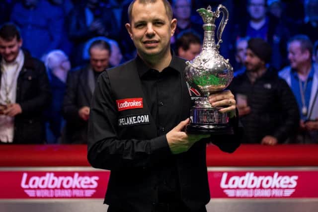 2017 World Grand Prix winner Barry Hawkins