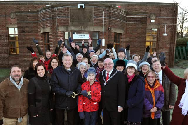 Celebrating the re-opening of Fulwood library
