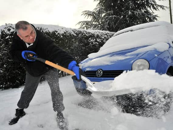 Many Britons  are still nervous about clearing snow for fear of getting punished