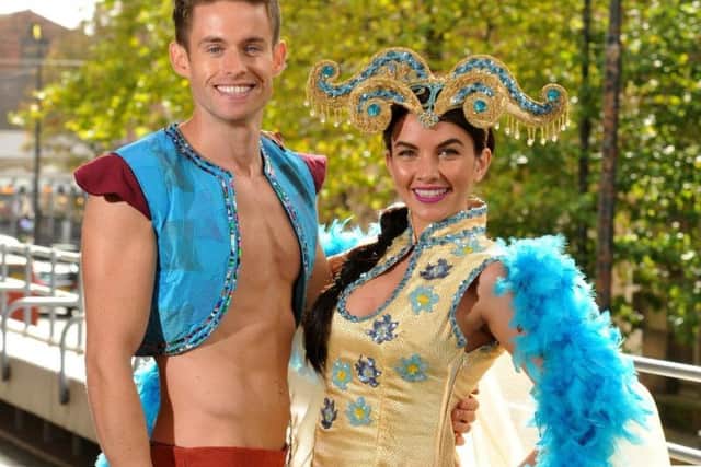 Carl Tracey and former S Club Junior member Stacey McClean as Jasmine