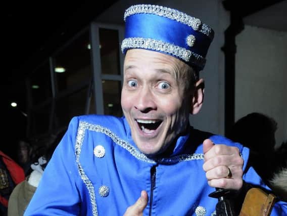 Steve Royle as Buttons in Cinderella