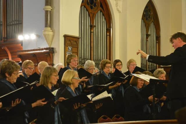 The Lidun Singers of Lytham led by Alistair MacKenzie