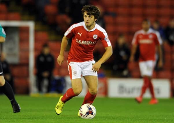 Ben Pearson in action during his time at Barnsley.