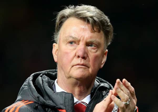 Former Manchester United manager Louis van Gaal