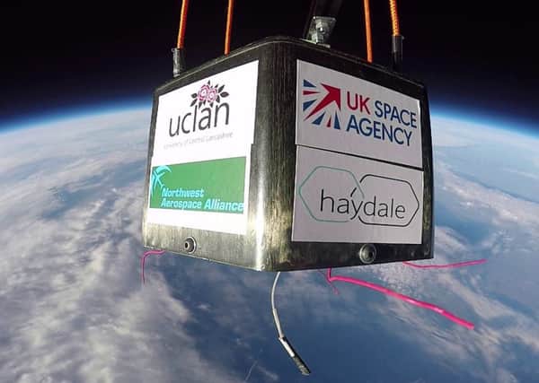 UCLan has launched graphene into space