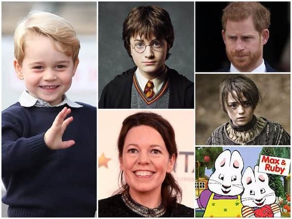 Some of the influencers of baby names this year