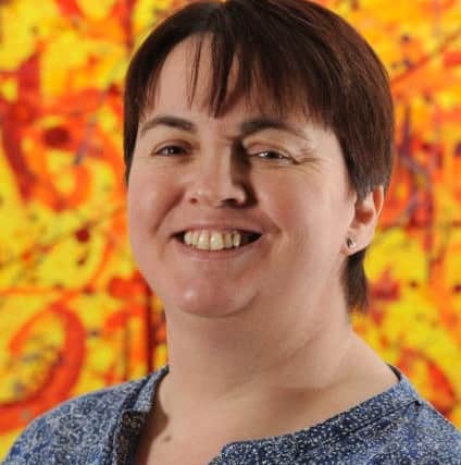 Photo Neil Cross
Francesca Vaughan - has rare condition which causes periodic paralysis - painting has helped her through it