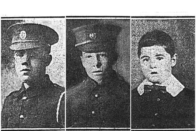 William Cooper Longton, Ralph Bolton and his cousin James Bolton who died in a blizzard on Darwen Moor in 1917