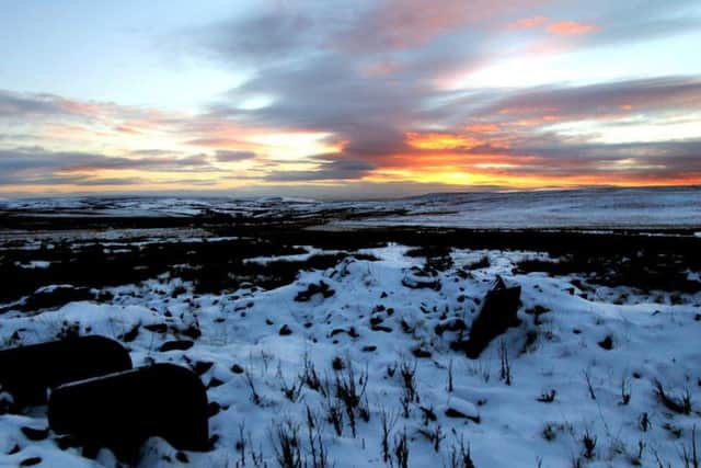 Ruins of Old Lyons Farm on Darwen Moor