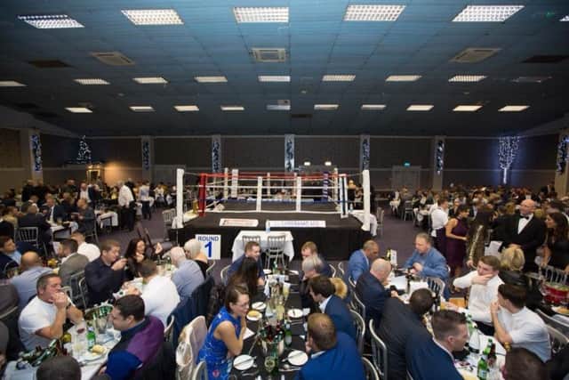 Larches and Savick Boxing Club annual boxing dinner at Park Hall, now in its 16th year
