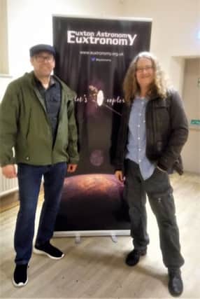Euxton Astronomy group 'Euxtronomy' invited professor Brad Gibson director of the E.A. Milne centre for Astrophysics to come and give a presentation at Euxton Community Centre - how astronomers control your lives