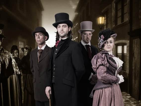 The cast of The Strange Case of Dr Jekyll and Mr Hyde