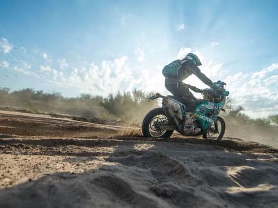 Lyndon Poskitt, from St Michaels, is competing in the Dakar Rally once again.