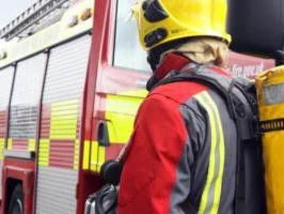 One crew from Preston fire station tackled the blaze
