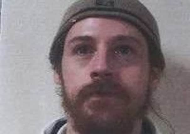 Jordan Fadden, 32, is missing and police are appealing for his whereabouts.