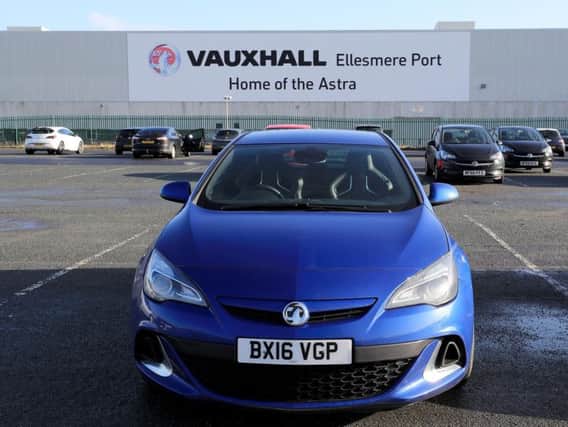 The Vauxhall plant in Ellesmere Port