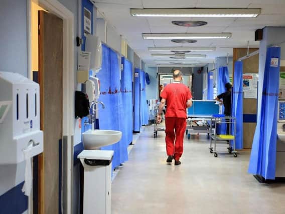 Hospital beds are being taken by patients ready to be discharged