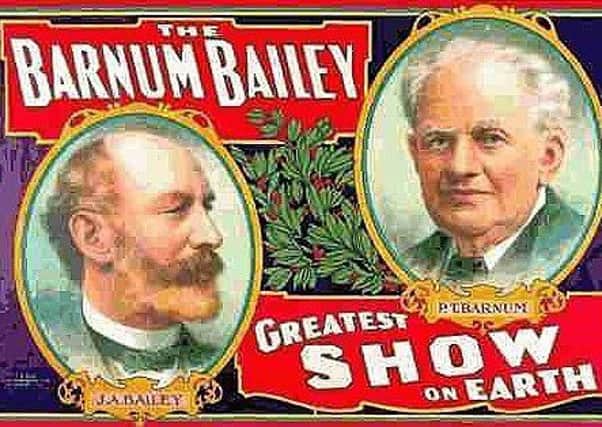 Original Barnum and Bailey poster