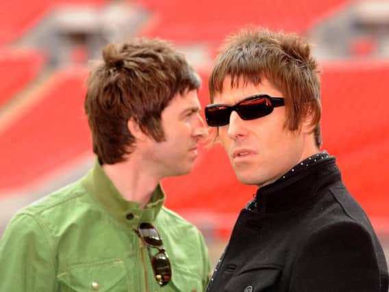 Noel (left) and Liam Gallagher