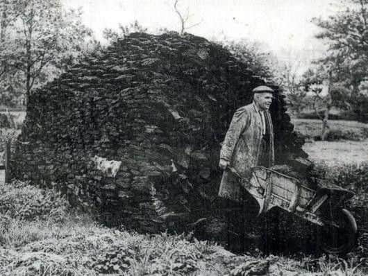 Peat farmer John Bradshaw, Eskham, Pilling