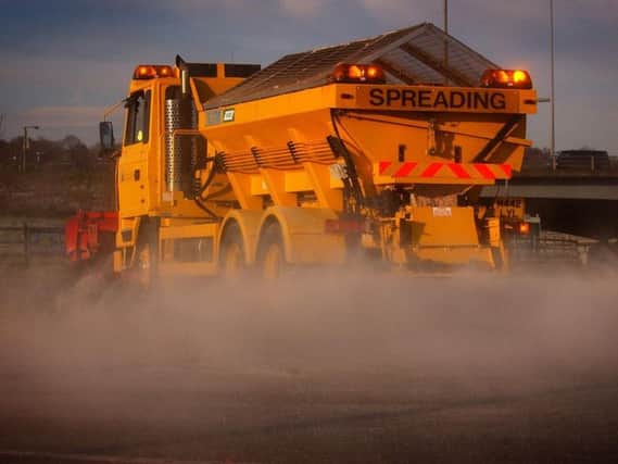 Gritters will be out in central and South Lancashire tonight
