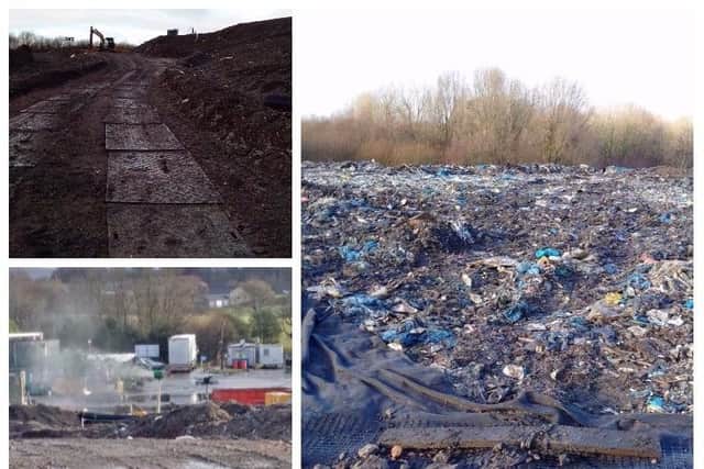 The landfill site at Clayton Hall