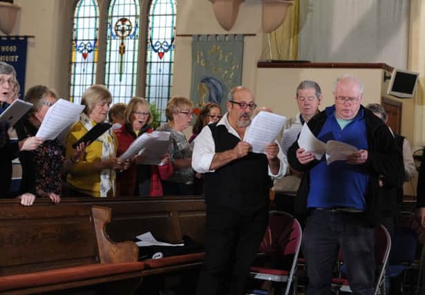 Jeff Barradaile and the Blackburn People's Choir at Fulwood Methodist Church
