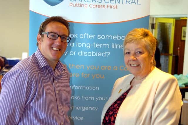 Ben Blackman worked with Carol Cochrane when he was at Carers Central