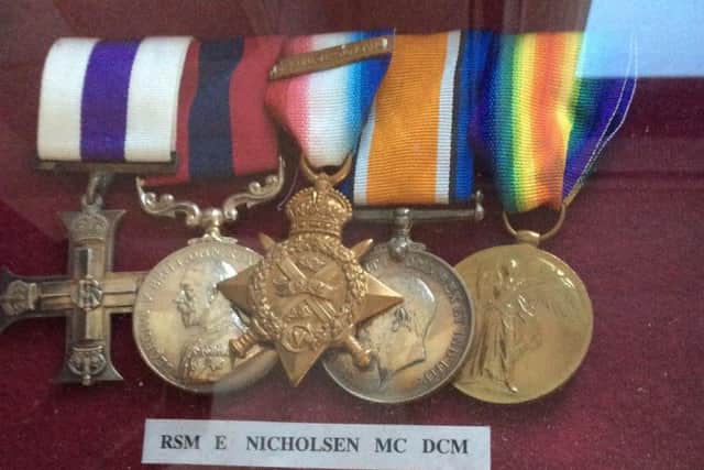 Edward Nicholsons medals