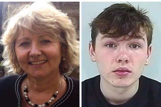 Ann Maguire and Will Cornick, who stabbed the teacher to death