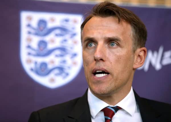 Former England, Manchester United and Everton star Phil Neville is the England women's new head coach