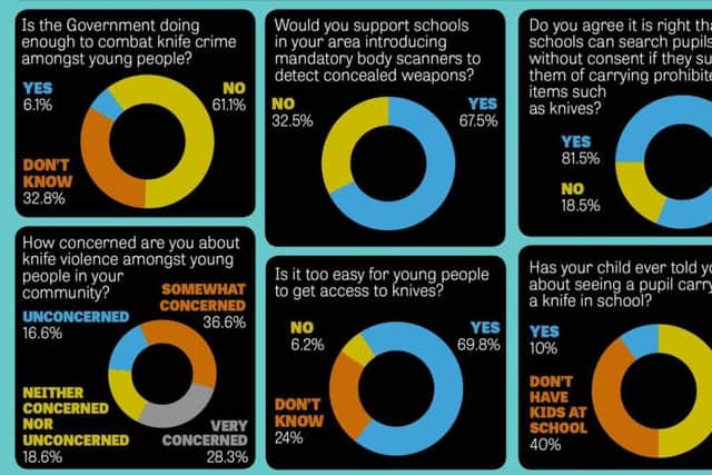 Knife crime survey results