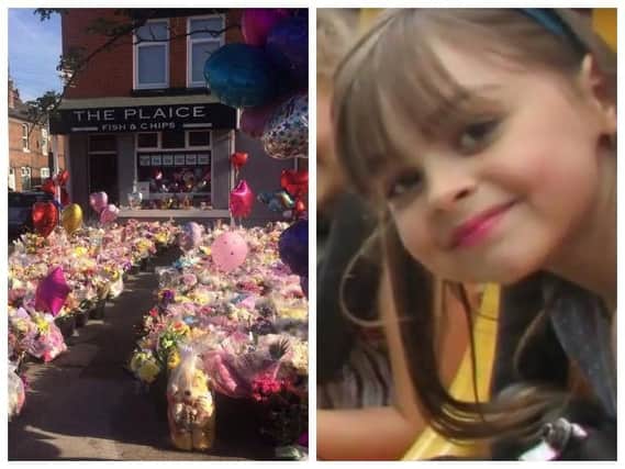 The Plaice was the scene was a sea of floral tributes to Saffie Roussos in the days following the bombing