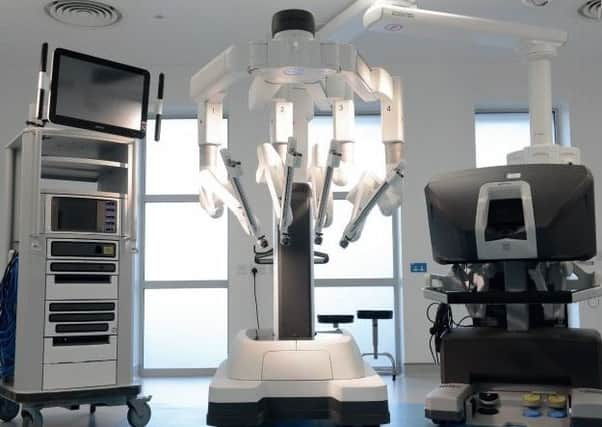 Lancashire Teaching Hospitals NHS Foundation Trust is one of only three places in the country which can provide treatment for upper gastrointestinal cancer using this new robot.