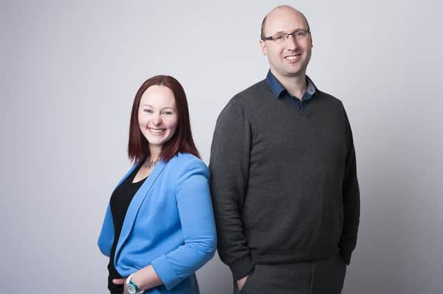 Liz Hardwick and Darren Jenkinson, co-founders of DigiEnable