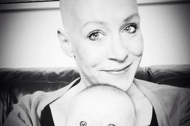 Roisin was first diagnosed with breast cancer whilst pregnant in 2014