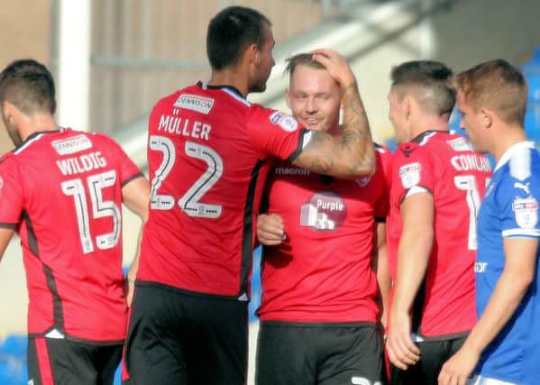 Morecambe hope to do the double over Chesterfield after beating them in October