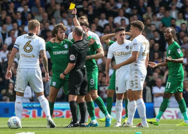 Ben Pearson starts a two-game ban at Brentford on Saturday.